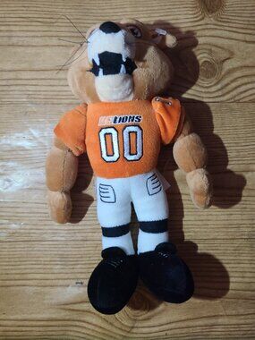 Leo BC Lions CFL Mascot plush (AS IS)